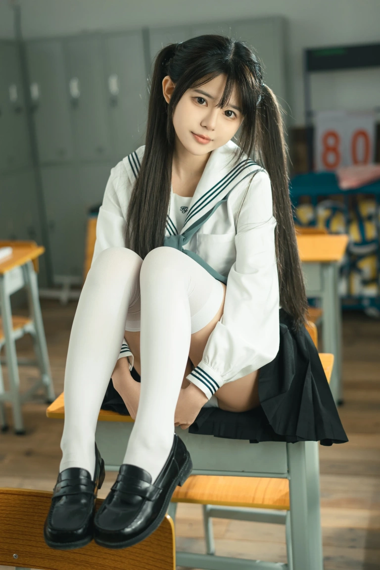 rua阮阮《授课中》主题写真：57张全套美图