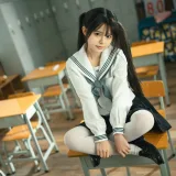 rua阮阮《授课中》主题写真：57张全套美图
