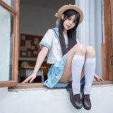 rua阮阮《雪糕》主题写真：40张全套美图