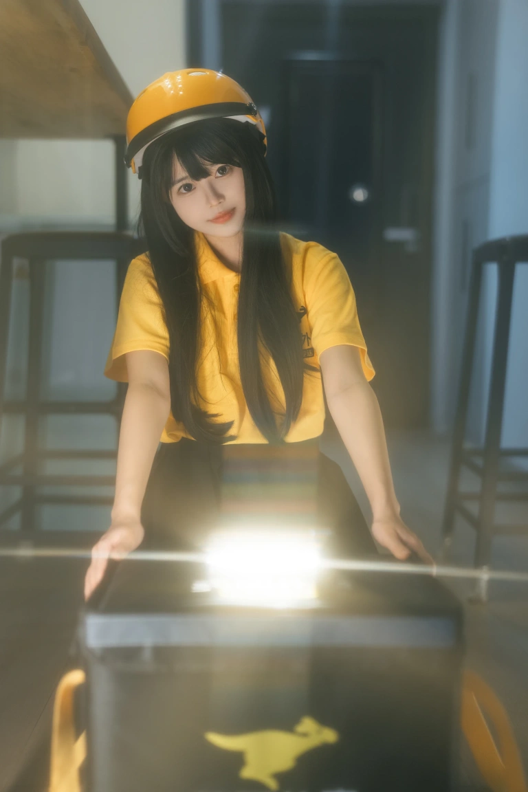 rua阮阮《外卖员》主题写真：40张全套美图