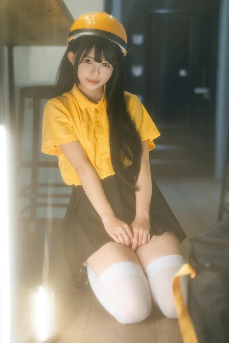 rua阮阮《外卖员》主题写真：40张全套美图