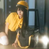 rua阮阮《外卖员》主题写真：40张全套美图