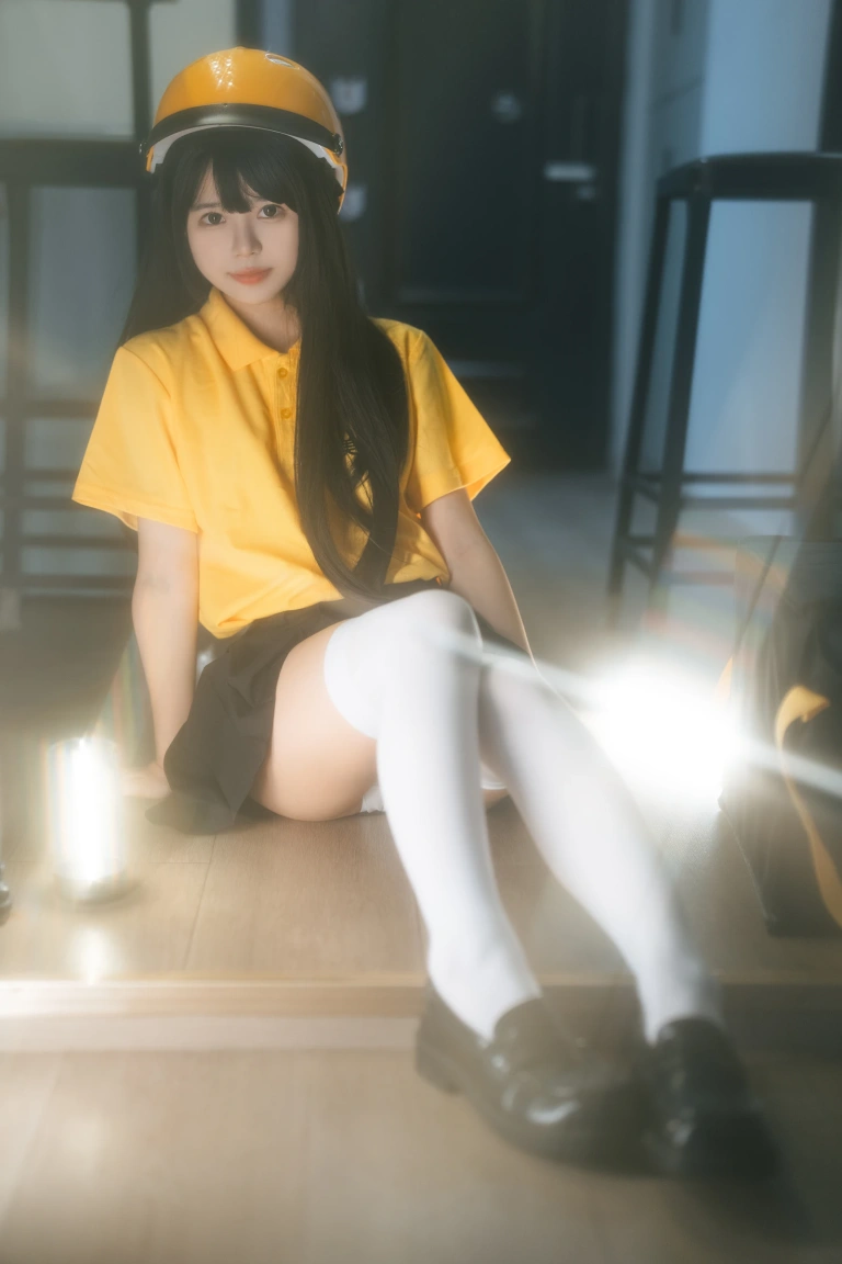 rua阮阮《外卖员》主题写真：40张全套美图