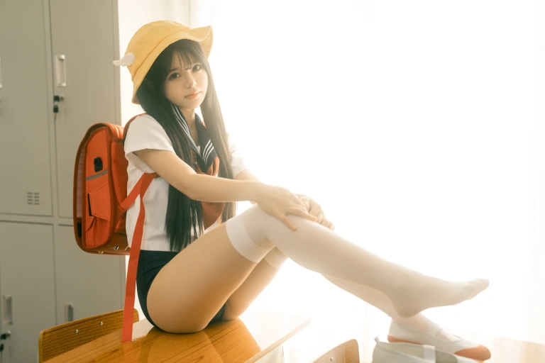 rua阮阮《小丸子》主题写真：88张全套美图