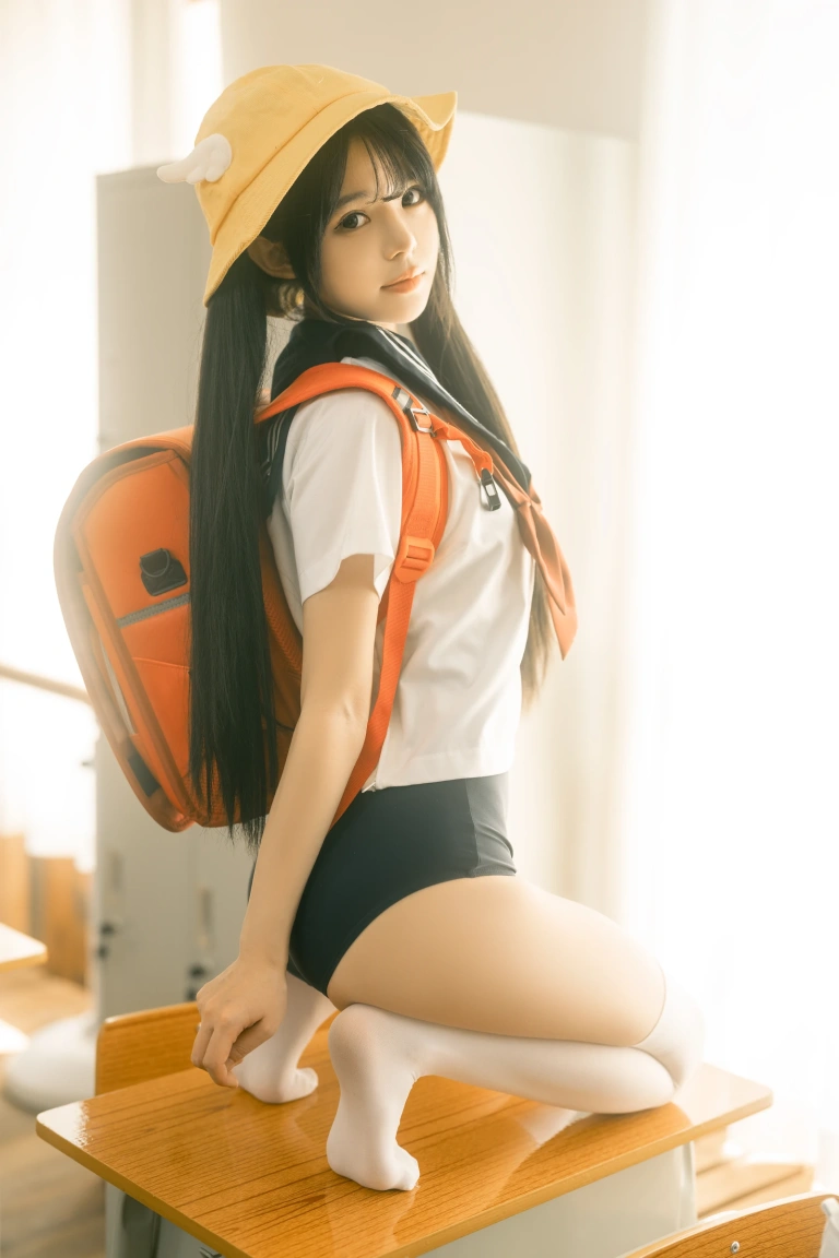 rua阮阮《小丸子》主题写真：88张全套美图