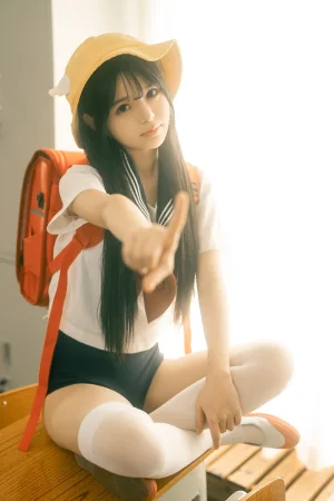 rua阮阮《小丸子》主题写真：88张全套美图