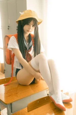 rua阮阮《小丸子》主题写真：88张全套美图