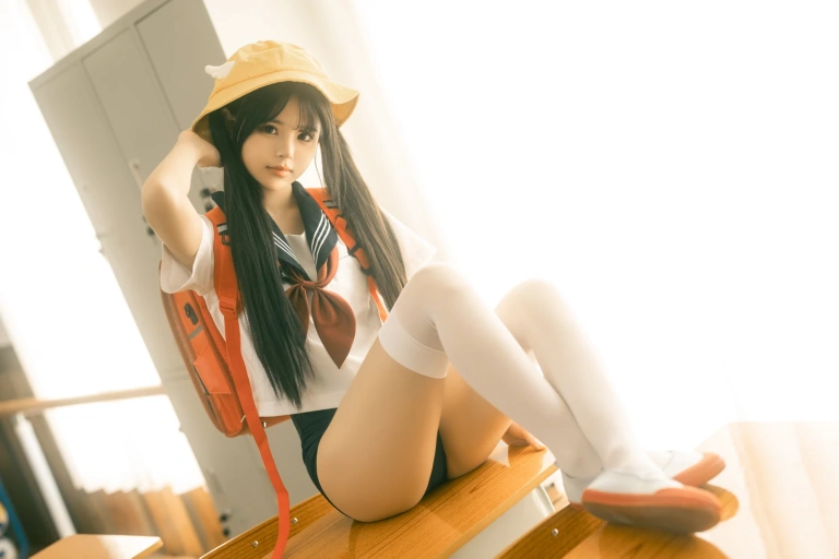 rua阮阮《小丸子》主题写真：88张全套美图