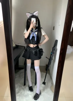 rua阮阮《战术自搭》主题写真：18张全套美图