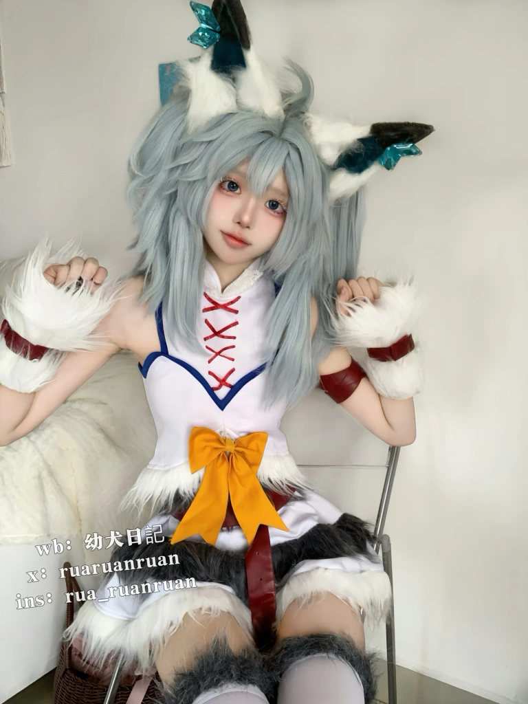 rua阮阮《回复术士的重启人生 刹那》主题写真：18张全套美图，含1个视频