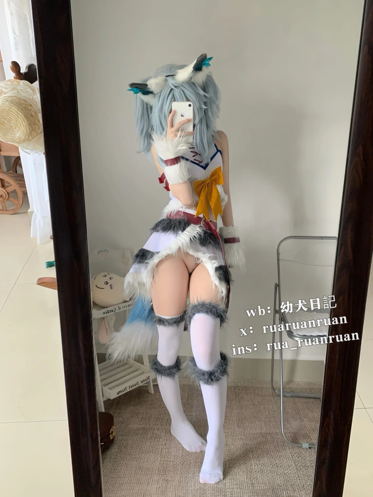 rua阮阮《回复术士的重启人生 刹那》主题写真：18张全套美图，含1个视频