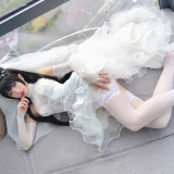 雪琪SAMA《爱宕婚纱》主题写真：38张全套美图