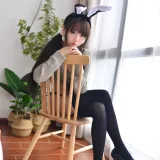 雪琪SAMA《灰兔兔》主题写真：50张全套美图