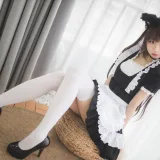 雪琪SAMA《女仆普通版》主题写真：30张全套美图