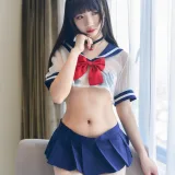 雪琪SAMA《透明JK》主题写真：20张全套美图