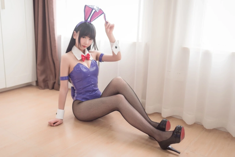 雪琪SAMA《兔女郎》主题写真：58张全套美图