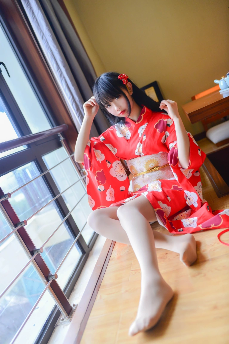 雪琪SAMA《浴衣》主题写真：14张全套美图