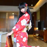 雪琪SAMA《浴衣》主题写真：14张全套美图