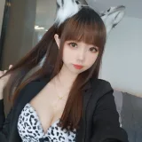 雪琪SAMA《雪豹》主题写真：70张全套美图