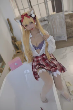 雪琪SAMA《千岛酱猫耳》主题写真：35张全套美图