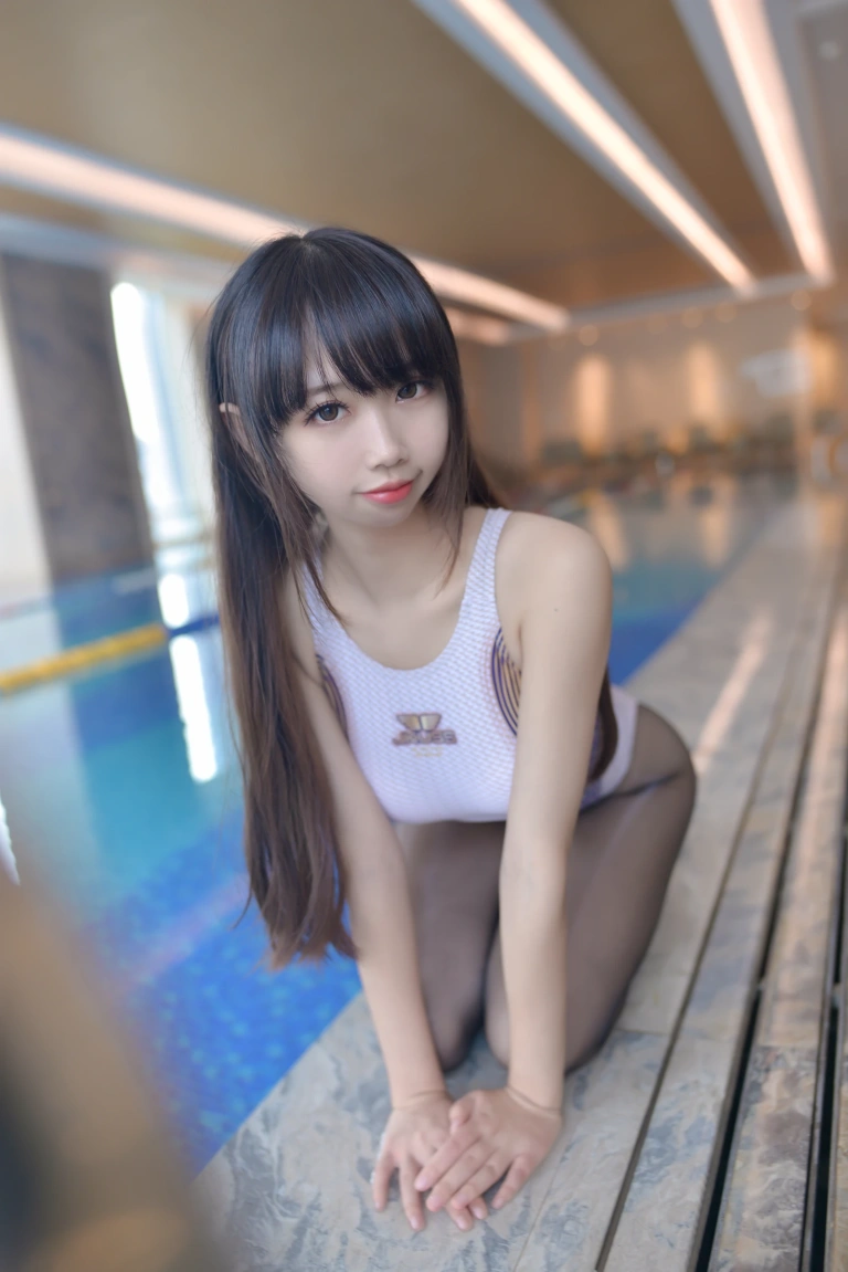 雪琪SAMA《竞泳泳衣》主题写真：145张全套美图