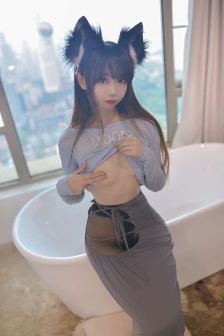雪琪SAMA《吉他妹妹》主题写真：60张全套美图