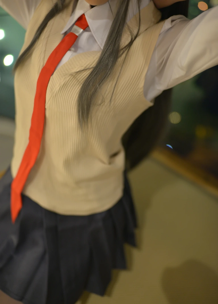 雪琪SAMA《麻衣制服兔女郎》主题写真：58张全套美图