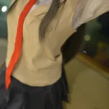 雪琪SAMA《麻衣制服兔女郎》主题写真：58张全套美图