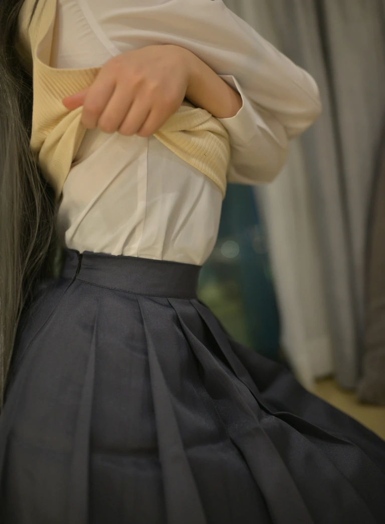 雪琪SAMA《麻衣制服兔女郎》主题写真：58张全套美图