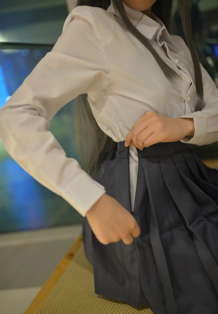 雪琪SAMA《麻衣制服兔女郎》主题写真：58张全套美图