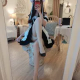 雪琪SAMA《对镜女仆》主题写真：28张全套美图，含2个视频