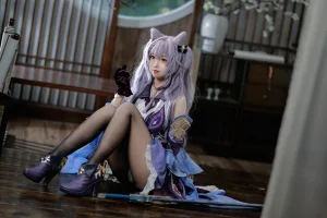 雪琪SAMA《刻晴》主题写真：50张全套美图，含1个视频
