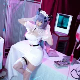 Seya-狮砸《刻晴护士》主题写真：12张全套美图
