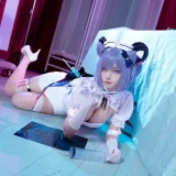Seya-狮砸《刻晴护士》主题写真：12张全套美图