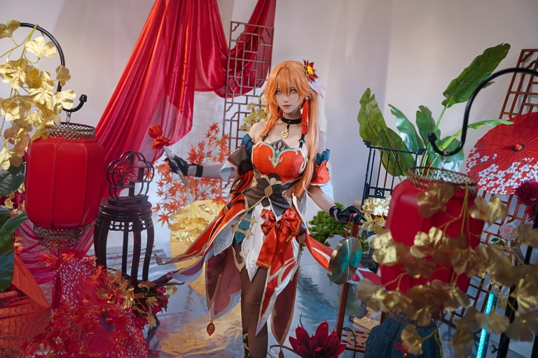 Seya-狮砸《崩坏：星穹铁道 桂乃芬》主题写真：9张全套美图