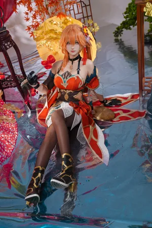 Seya-狮砸《崩坏：星穹铁道 桂乃芬》主题写真：9张全套美图
