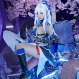 Seya-狮砸《崩坏：星穹铁道 镜流》主题写真：10张全套美图
