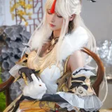Seya-狮砸《原神 凝光》主题写真：9张全套美图