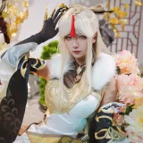 Seya-狮砸《原神 凝光》主题写真：9张全套美图