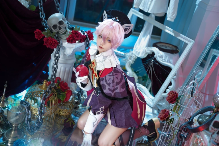 Seya-狮砸《原神 塔利雅》主题写真：9张全套美图
