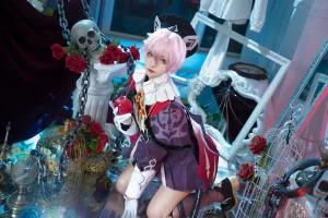 Seya-狮砸《原神 塔利雅》主题写真：9张全套美图