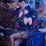 Seya-狮砸《雷电将军 魅魔》主题写真：12张全套美图