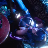 Seya-狮砸《雷电将军 魅魔》主题写真：12张全套美图