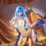 Seya-狮砸《NIKKE 胜利女神 海伦》主题写真：12张全套美图