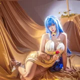 Seya-狮砸《NIKKE 胜利女神 海伦》主题写真：12张全套美图