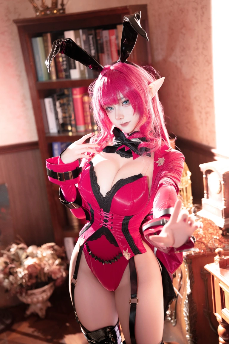 Seya-狮砸《妖精骑士 520精灵骑士》主题写真：16张全套美图