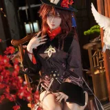 Seya-狮砸《原神 胡桃》主题写真：9张全套美图