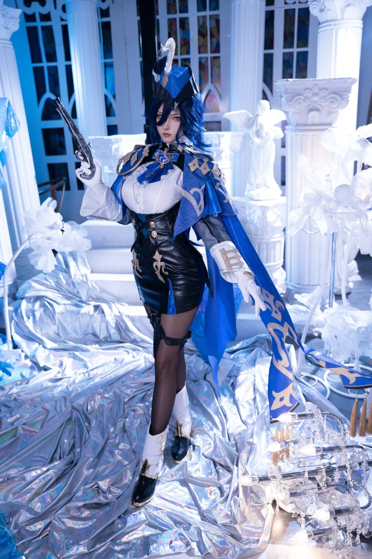 Seya-狮砸《原神 克洛琳德》主题写真：9张全套美图