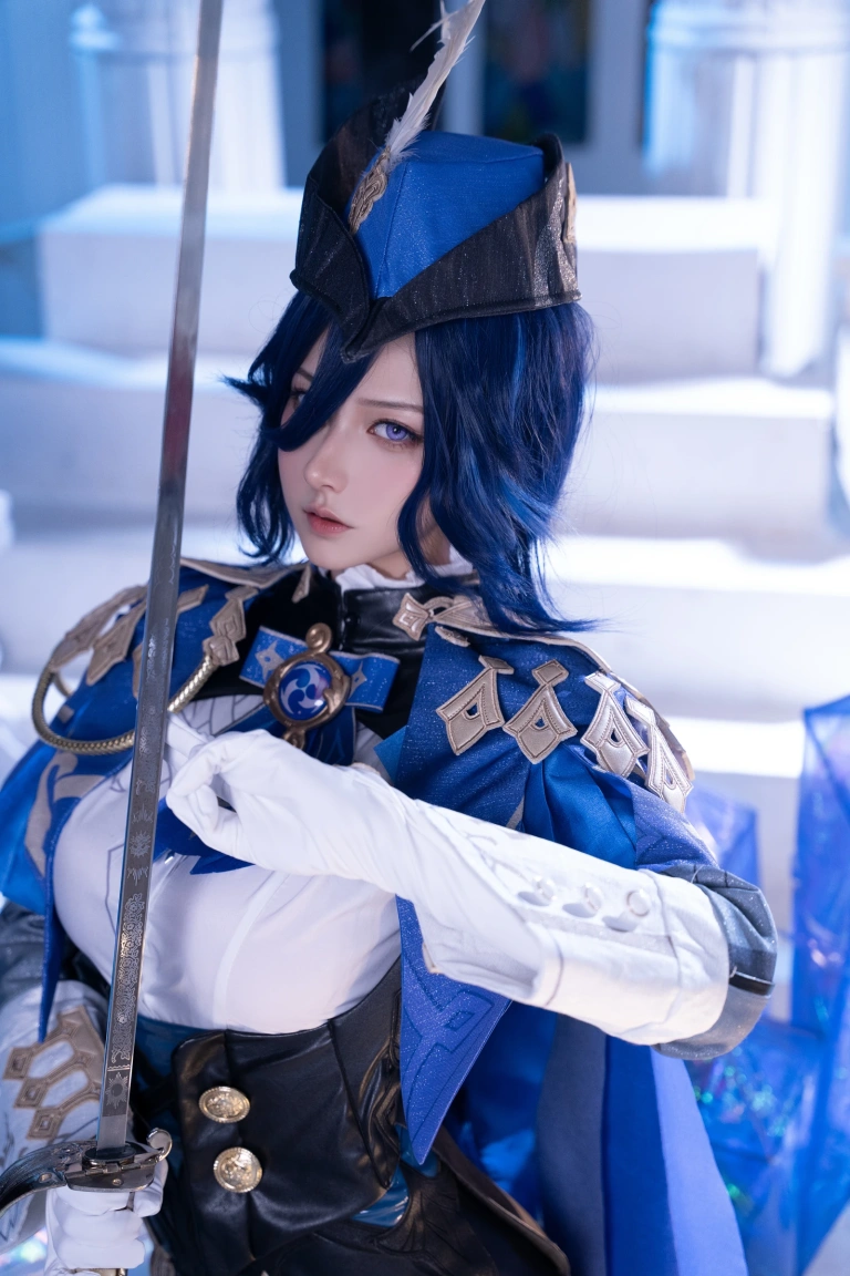 Seya-狮砸《原神 克洛琳德》主题写真：9张全套美图