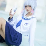 Seya-狮砸《原神 凌华JK》主题写真：6张全套美图